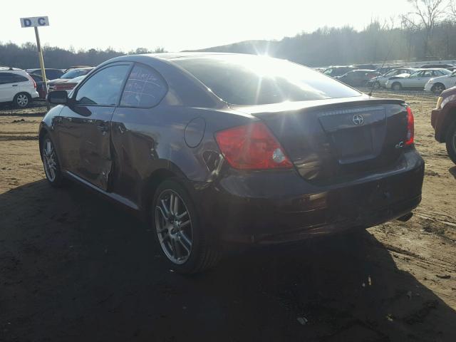 JTKDE177870216872 - 2007 TOYOTA SCION TC 紫色 照片 3