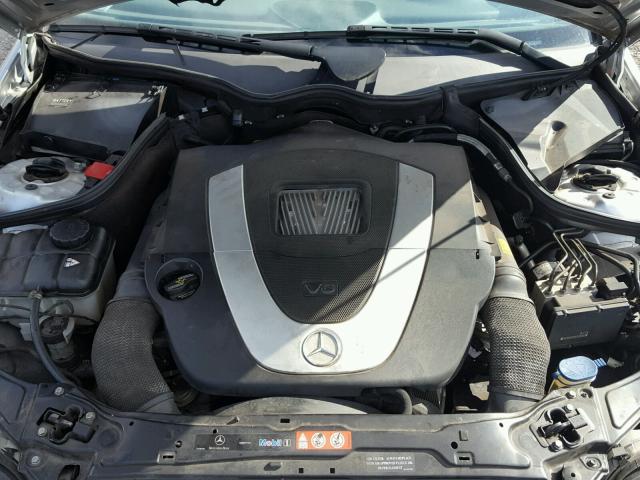 WDBRF52H96A860518 - 2006 MERCEDES-BENZ C GENERATI SILVER photo 7