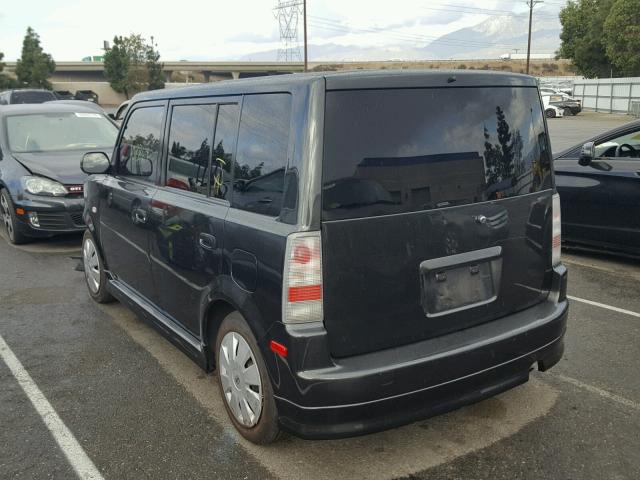JTLKT324564124837 - 2006 TOYOTA SCION XB 黑色 照片 3