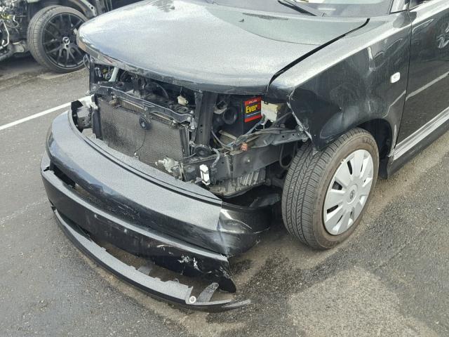 JTLKT324564124837 - 2006 TOYOTA SCION XB BLACK photo 9