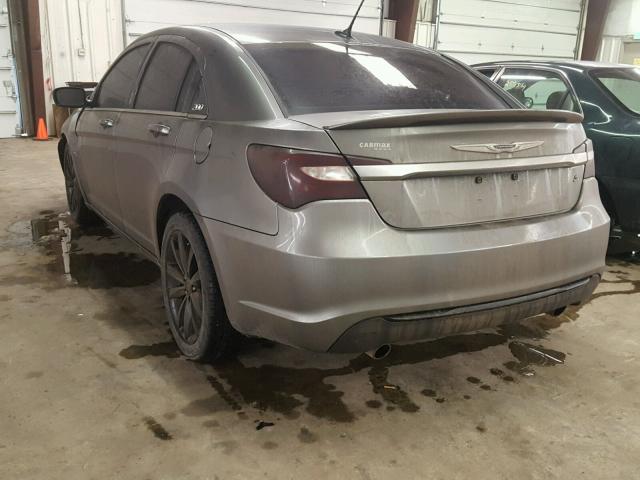 1C3CCBHG6CN222023 - 2012 CHRYSLER 200 S CHARCOAL photo 3