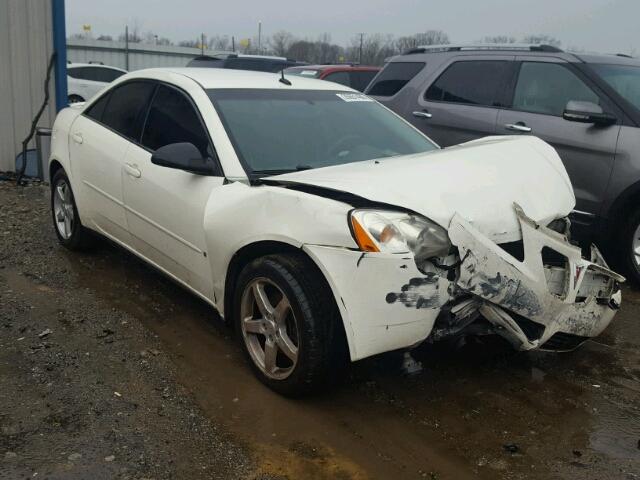 1G2ZG57N984182257 - 2008 PONTIAC G6 BASE WHITE photo 1