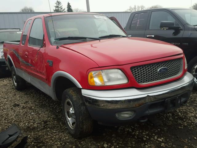 1FTRX18L1YNB18841 - 2000 FORD F150 RED photo 1