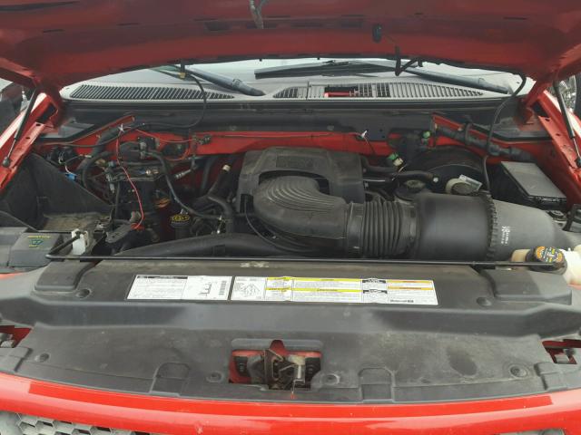 1FTRX18L1YNB18841 - 2000 FORD F150 RED photo 7