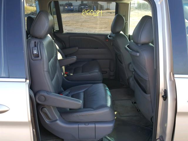 5FNRL38716B069534 - 2006 HONDA ODYSSEY EX SILVER photo 6