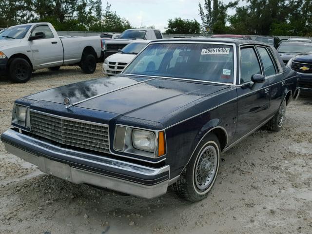 1G4AL69A7BH132067 - 1981 BUICK CENTURY LI GREEN photo 2