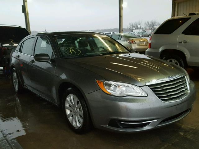 1C3CCBBB9CN226578 - 2012 CHRYSLER 200 TOURIN CHARCOAL photo 1