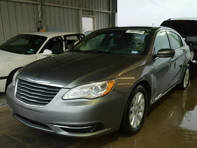 1C3CCBBB9CN226578 - 2012 CHRYSLER 200 TOURIN CHARCOAL photo 2