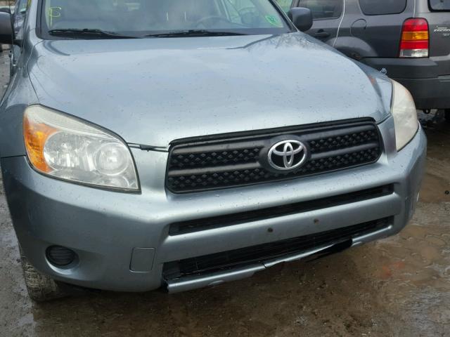 JTMBD33VX86063959 - 2008 TOYOTA RAV4 GRAY photo 9