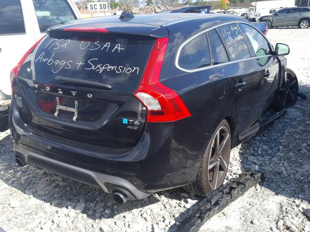 YV1902SS4F1251053 - 2015 VOLVO V60 R DESI BLACK photo 4