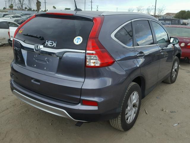 2HKRM3H70GH524180 - 2016 HONDA CR-V EXL GRAY photo 4