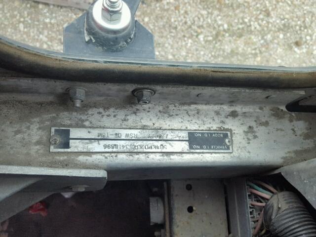 5B4KPD2UX63418896 - 2006 WORKHORSE CUSTOM CHASSIS COMMERCIAL 红色 照片 10