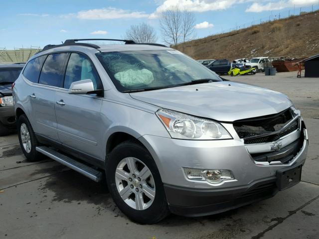 1GNKVGED9CJ247442 - 2012 CHEVROLET TRAVERSE L SILVER photo 1