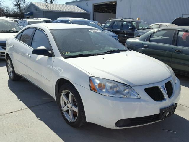 1G2ZG58N374242241 - 2007 PONTIAC G6 BASE WHITE photo 1