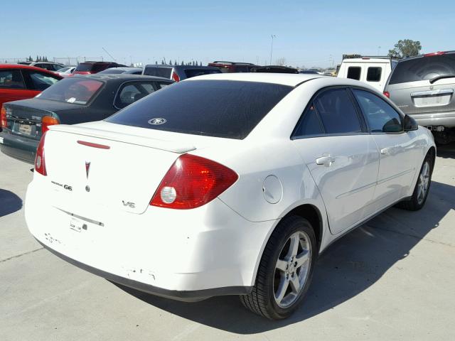 1G2ZG58N374242241 - 2007 PONTIAC G6 BASE WHITE photo 4