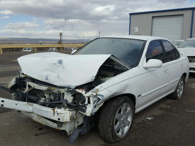 3N1CB51D86L572907 - 2006 NISSAN SENTRA 1.8 WHITE photo 2