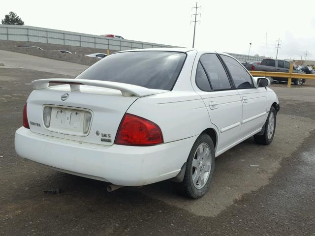 3N1CB51D86L572907 - 2006 NISSAN SENTRA 1.8 WHITE photo 4