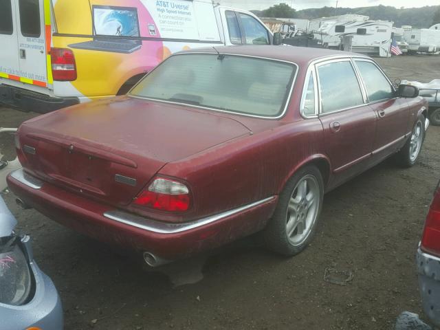 SAJPN1848WC844518 - 1998 JAGUAR XJR MAROON photo 4