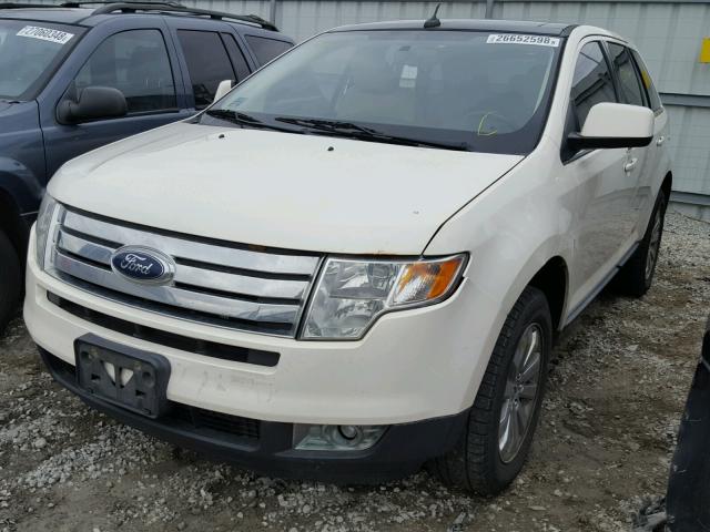 2FMDK49CX8BB13685 - 2008 FORD EDGE LIMIT WHITE photo 2