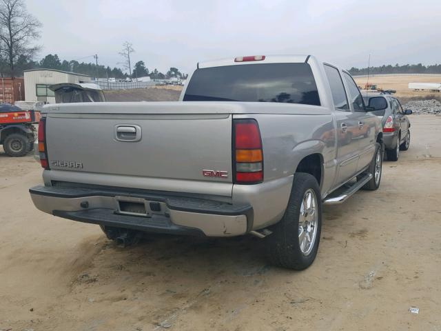 2GTEK63N861258550 - 2006 GMC SIERRA K15 SILVER photo 4