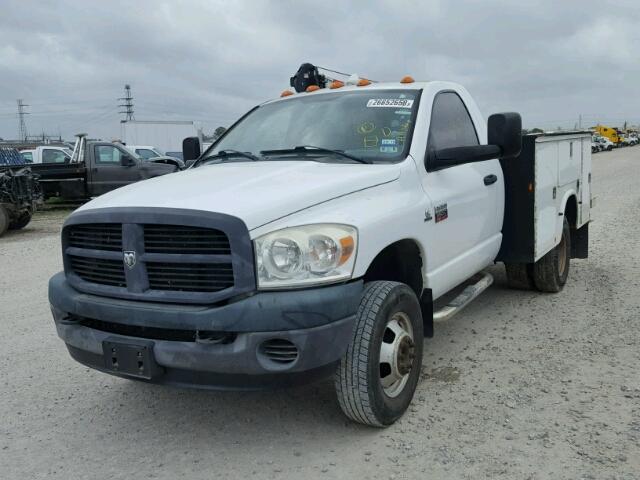 3D6WG46A58G140463 - 2008 DODGE RAM 3500 S WHITE photo 2