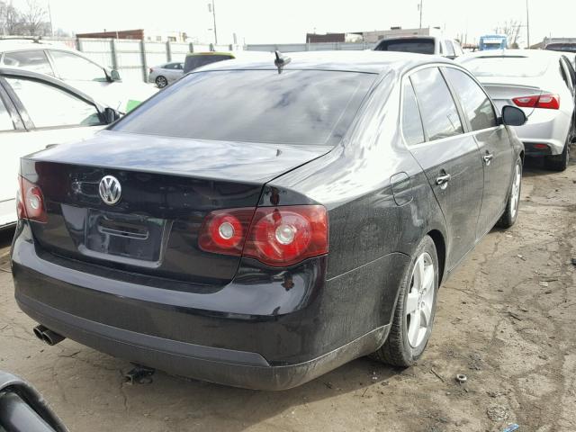 3VWRM71KX8M036823 - 2008 VOLKSWAGEN JETTA SE BLACK photo 4