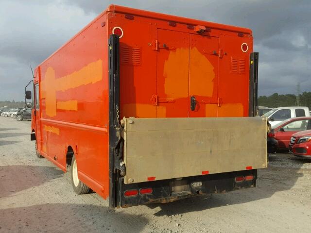 5B4KPD27893437008 - 2009 WORKHORSE CUSTOM CHASSIS COMMERCIAL ORANGE photo 3