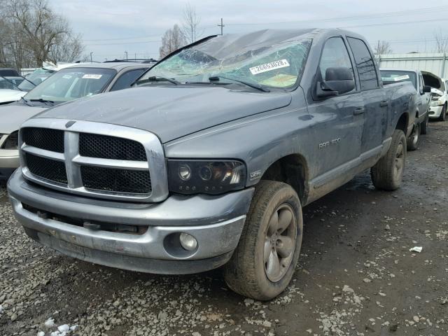 1D7HU18D15S291260 - 2005 DODGE RAM 1500 S GRAY photo 2