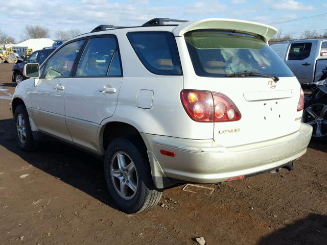 JT6HF10UXY0160495 - 2000 LEXUS RX 300 WHITE photo 3