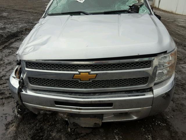 1GCRKSE74CZ215724 - 2012 CHEVROLET SILVERADO SILVER photo 7