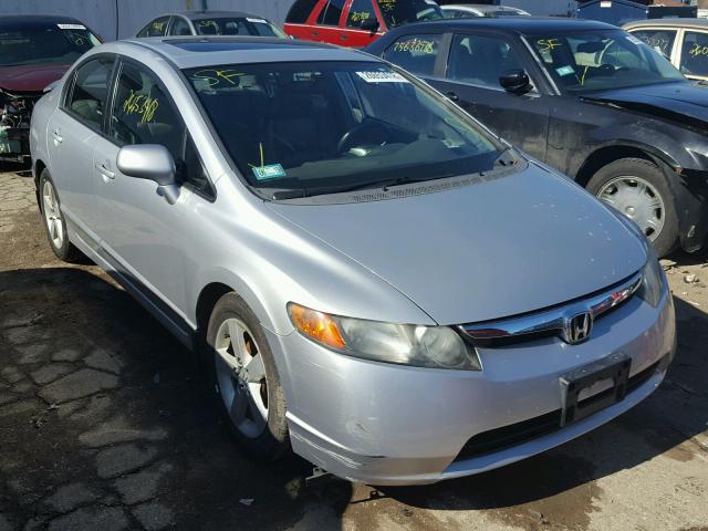 1HGFA169X8L104252 - 2008 HONDA CIVIC EXL ვერცხლისფერი ფოტო 1