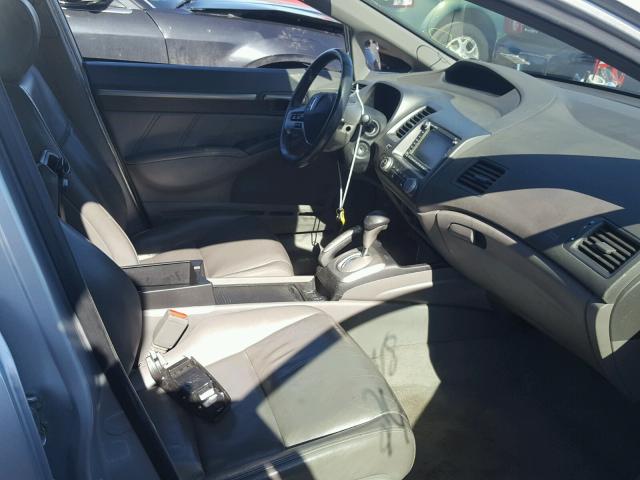 1HGFA169X8L104252 - 2008 HONDA CIVIC EXL ვერცხლისფერი ფოტო 5