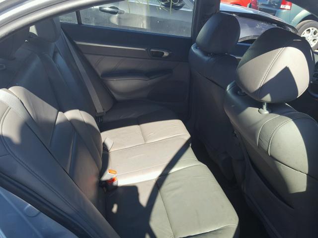 1HGFA169X8L104252 - 2008 HONDA CIVIC EXL ვერცხლისფერი ფოტო 6