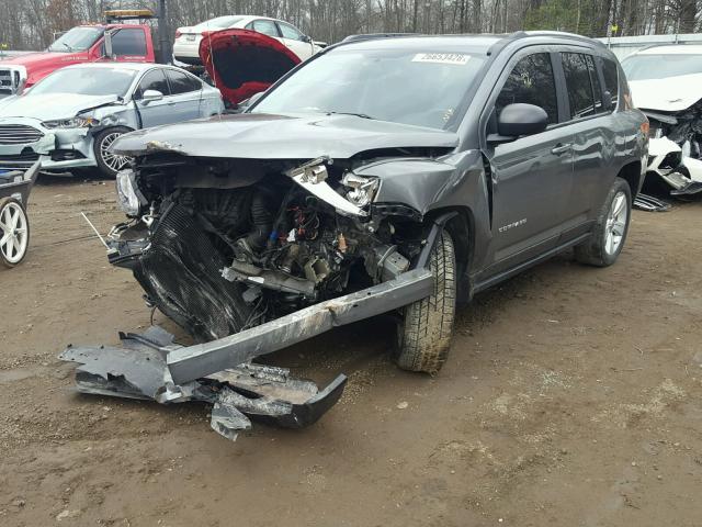 1C4NJDBB6DD190488 - 2013 JEEP COMPASS SP GRAY photo 2