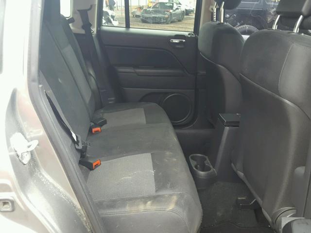 1C4NJDBB6DD190488 - 2013 JEEP COMPASS SP GRAY photo 6