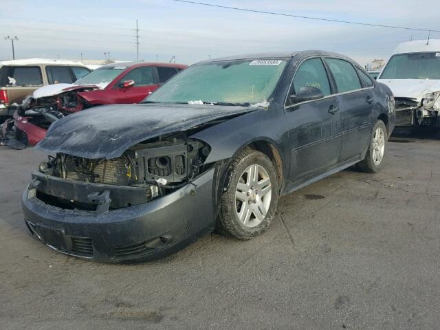 2G1WG5EK1B1106387 - 2011 CHEVROLET IMPALA LT CHARCOAL photo 2