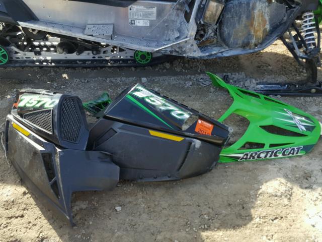 4UF09SNW09T121940 - 2009 ARCTIC CAT SNOWMOBILE GREEN photo 9