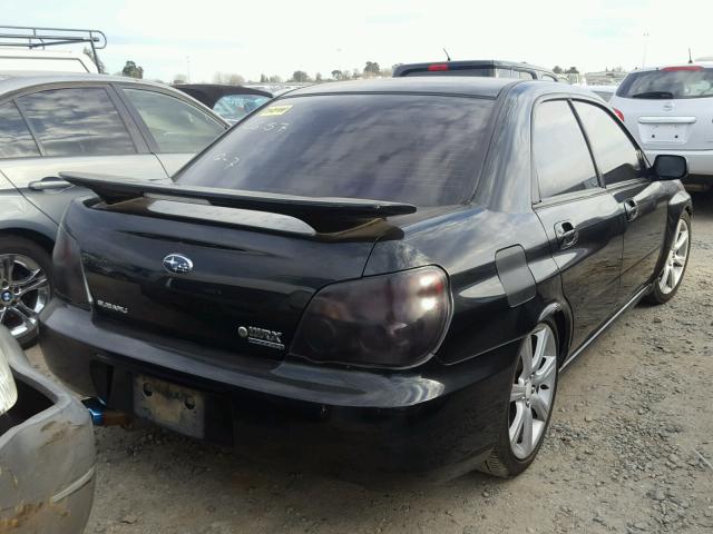 JF1GD79616G525190 - 2006 SUBARU IMPREZA WR BLACK photo 4