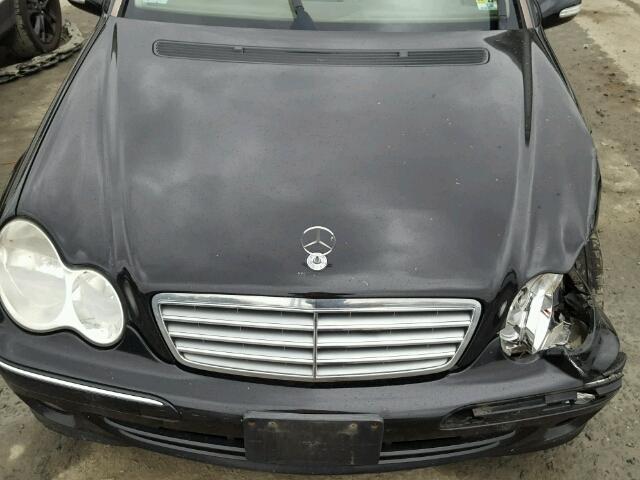 WDBRF92H97F881767 - 2007 MERCEDES-BENZ C 280 4MAT BLACK photo 7