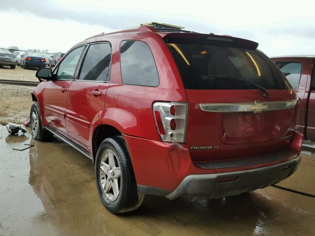 2CNDL63FX56028880 - 2005 CHEVROLET EQUINOX LT RED photo 3