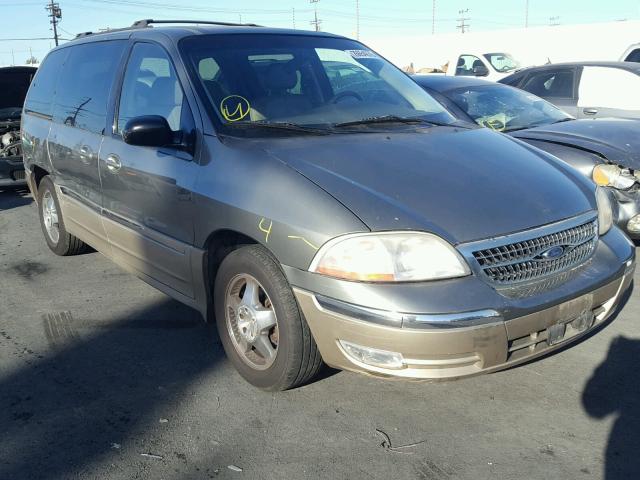 2FMDA5343YBB34663 - 2000 FORD WINDSTAR S GREEN photo 1