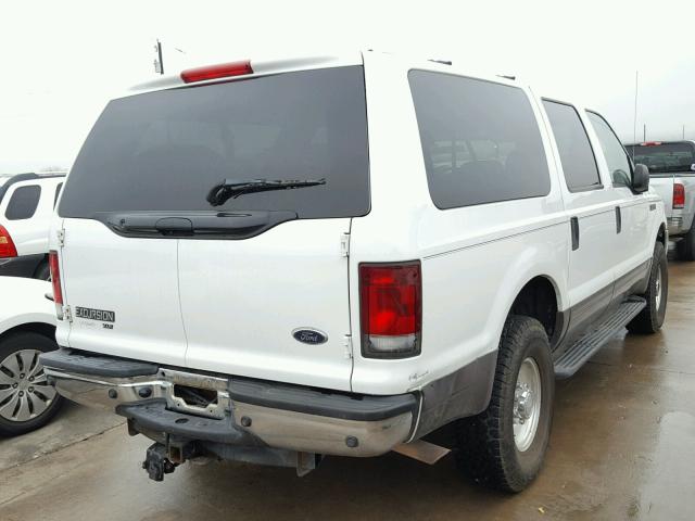 1FMNU41S35EB25727 - 2005 FORD EXCURSION SILVER photo 4