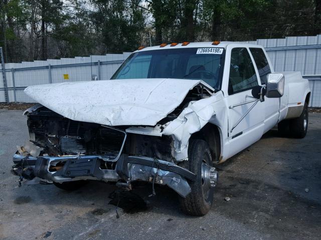 1GTHC33F2TF013734 - 1996 GMC SIERRA C35 WHITE photo 2