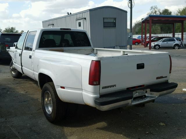 1GTHC33F2TF013734 - 1996 GMC SIERRA C35 WHITE photo 3