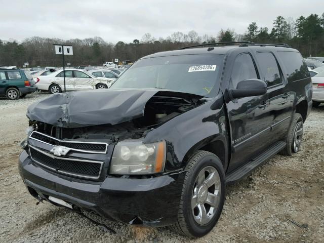 3GNFK16357G164370 - 2007 CHEVROLET SUBURBAN K BLACK photo 2