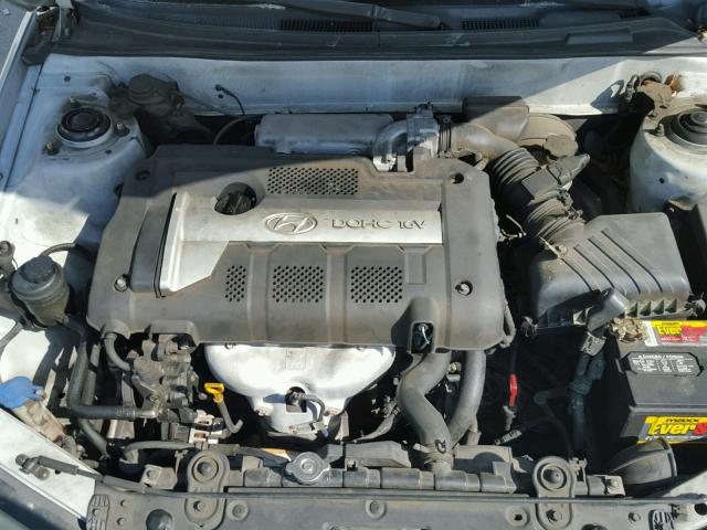 KMHDN46D26U271319 - 2006 HYUNDAI ELANTRA GL SILVER photo 7