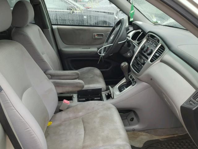 JTEGD21A370166041 - 2007 TOYOTA HIGHLANDER SILVER photo 5