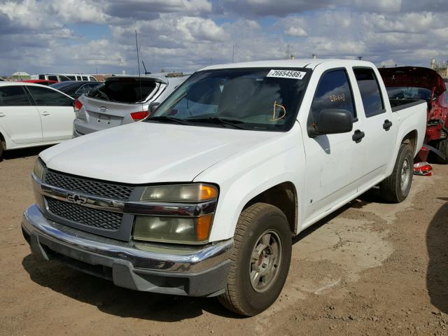 1GCCS136168110529 - 2006 CHEVROLET COLORADO WHITE photo 2