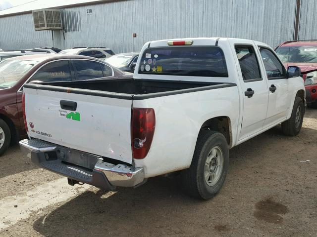 1GCCS136168110529 - 2006 CHEVROLET COLORADO WHITE photo 4