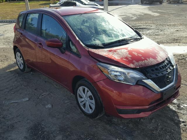 3N1CE2CPXHL373342 - 2017 NISSAN VERSA NOTE RED photo 1